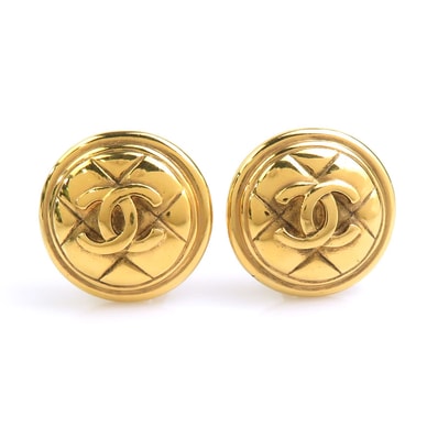 シャネル CHANEL イヤリング メタル ゴールド レディース【中古】 h32609k