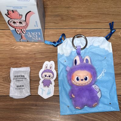 POP MART THE MONSTERS (LABUBU) Pin for Love Series-Vinyl Plush Pendant (N-Z) T