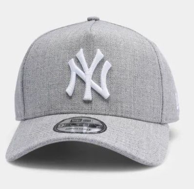 新品 海外限定 New era NY ヤンキース ヘザーグレー