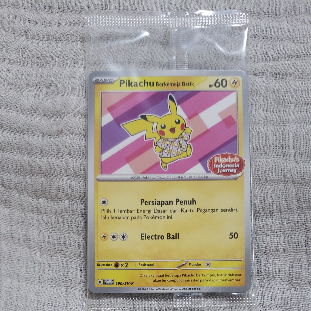 PSA10】バティックシャツを着たピカチュウ (フラワーピカチュウ柄) P