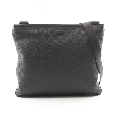 グッチ GUCCI グッチシマ ショルダーバッグ バッグ レザー メンズ レディース ブラウン系 201446 【中古】