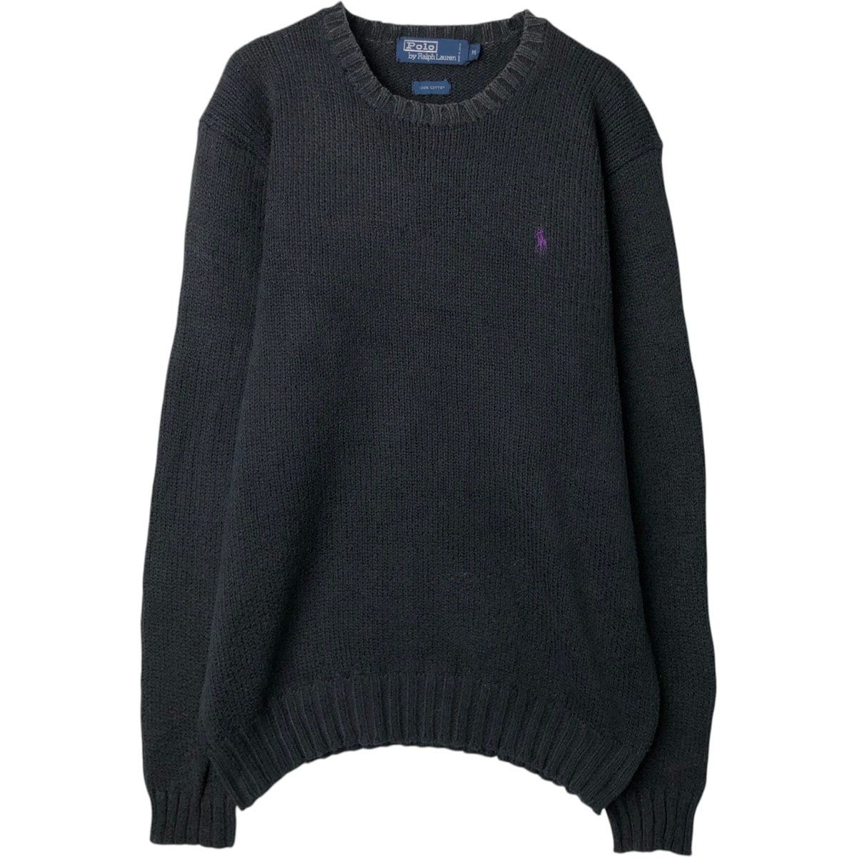 古着 ラルフローレン Ralph Lauren POLO by Ralph Lauren コットンニットセーター メンズM相当/eaa627449