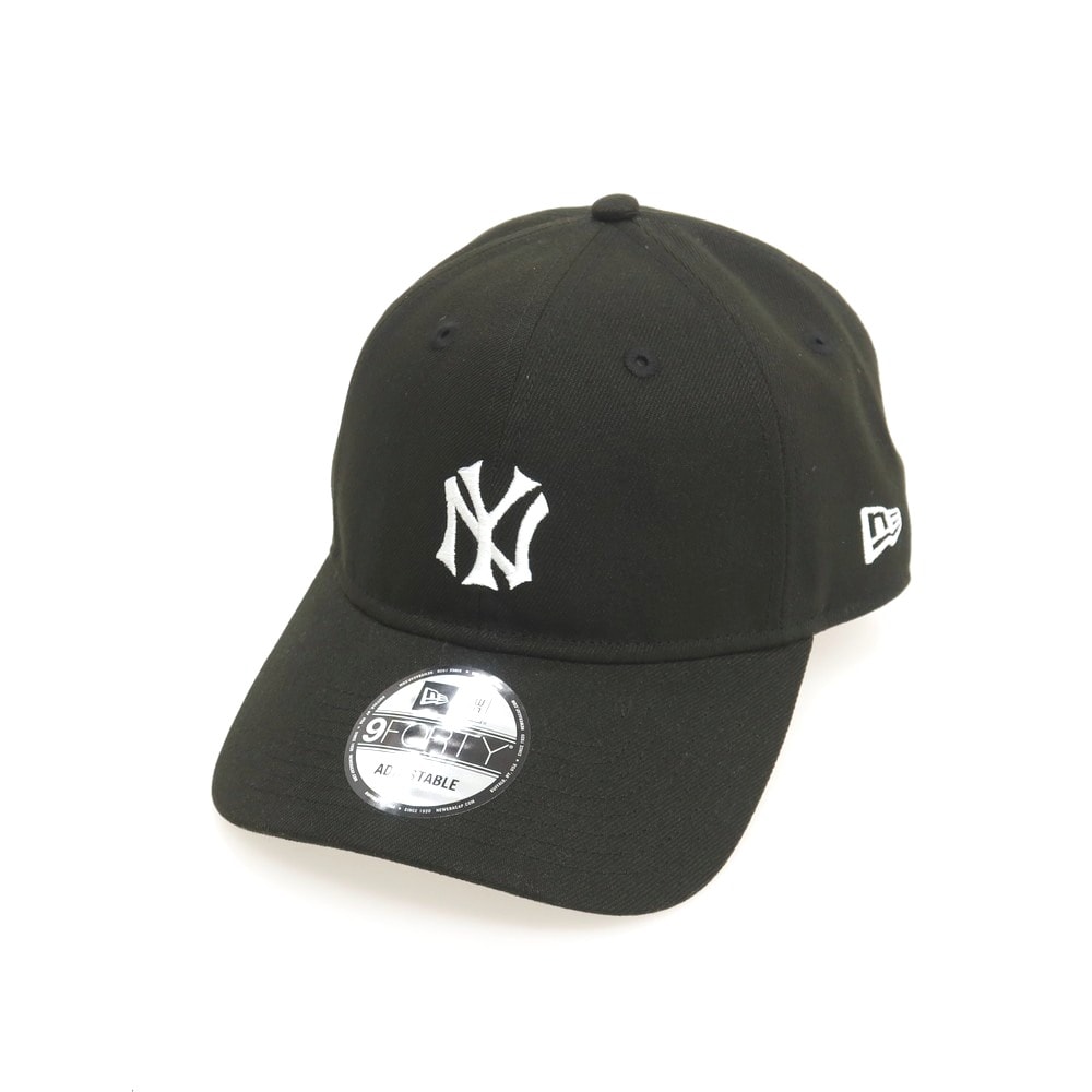 【中古】ニューエラ NEW ERA 9FORTY ベースボール キャップ 帽子 ブラック【メンズ】