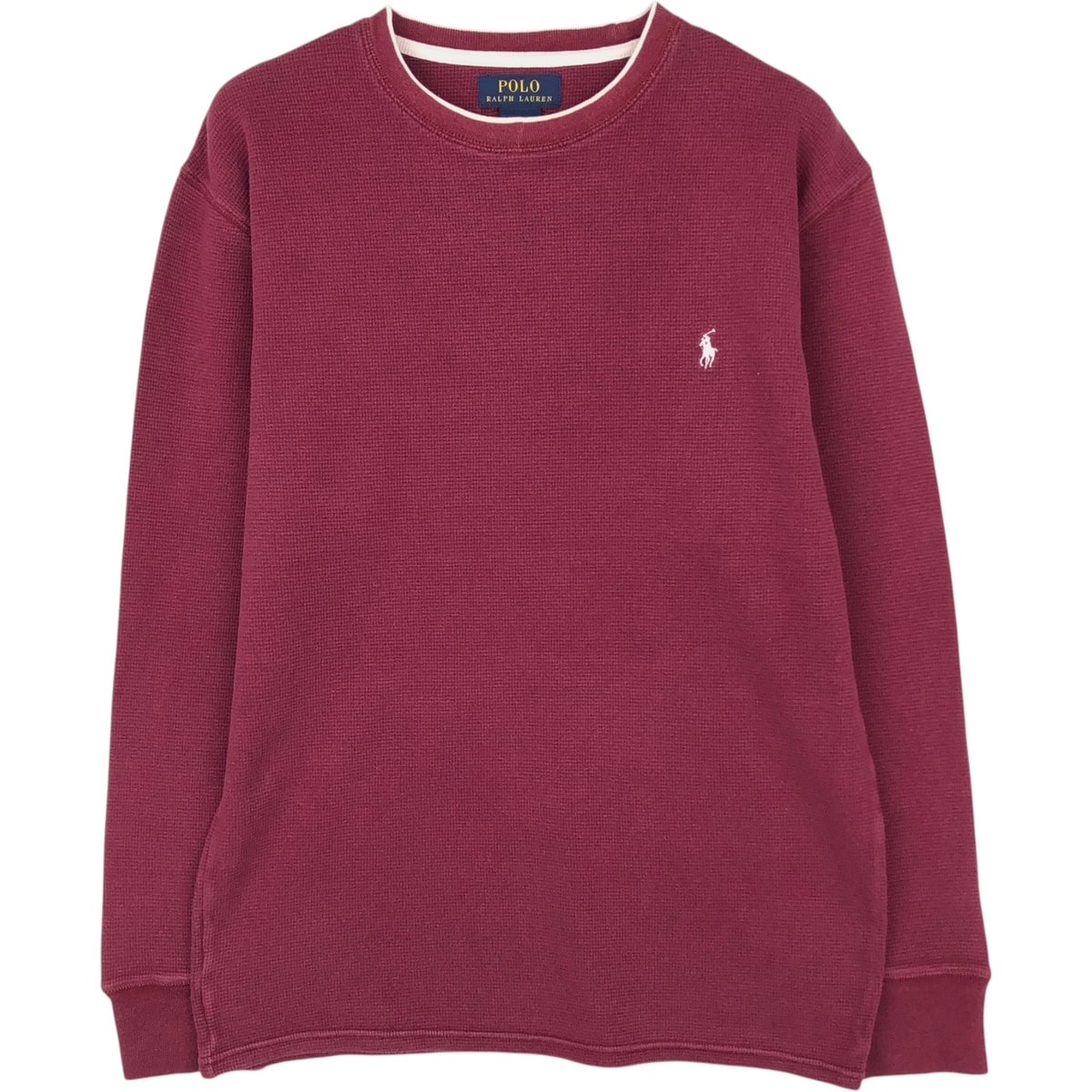 古着 ラルフローレン Ralph Lauren POLO RALPH LAUREN サーマルロンT ワッフル メンズL相当/eaa648066