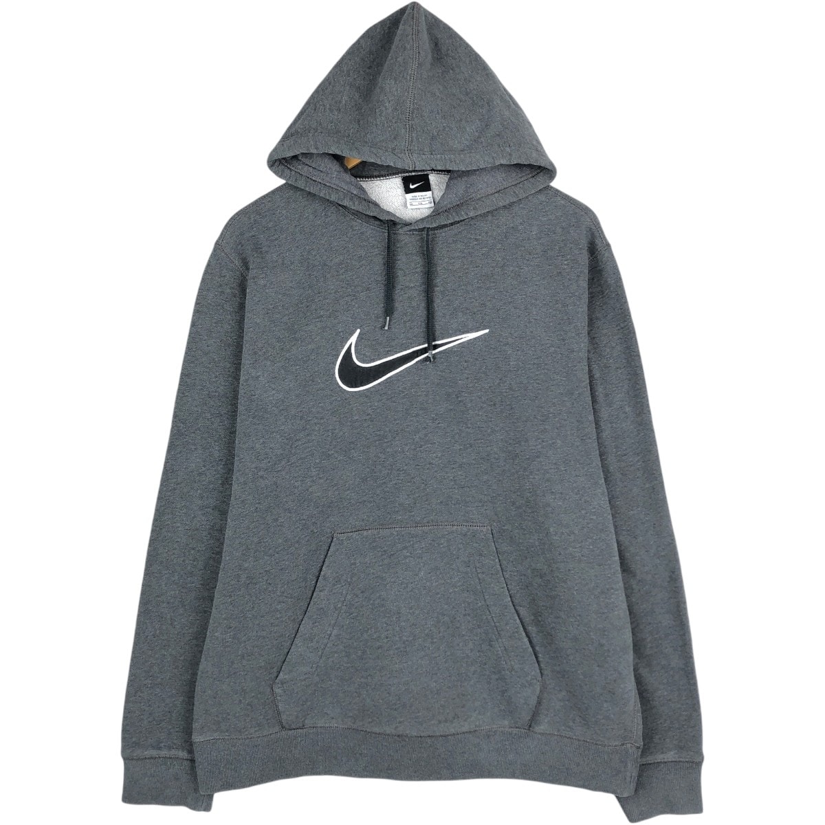 古着 ナイキ NIKE センターロゴ スウェットプルオーバーパーカー メンズXXL相当/eaa677641