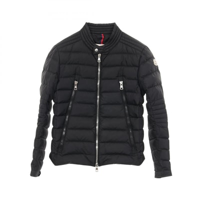 モンクレール MONCLER AMIOT エミオット ダウンジャケット 衣料品 アウター ナイロン メンズ ブラック系 【中古】