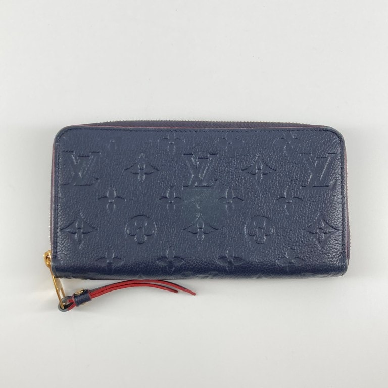 LOUIS VUITTON(ルイ・ヴィトン) ジッピー ウォレット M62121 長財布 ブラック×レッド