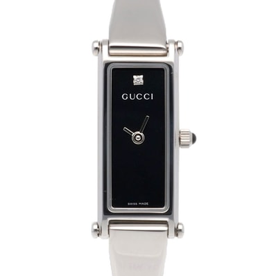 グッチ 腕時計 時計 ステンレススチール 1500L クオーツ 磨き直し済 レディース 1年保証 GUCCI 中古