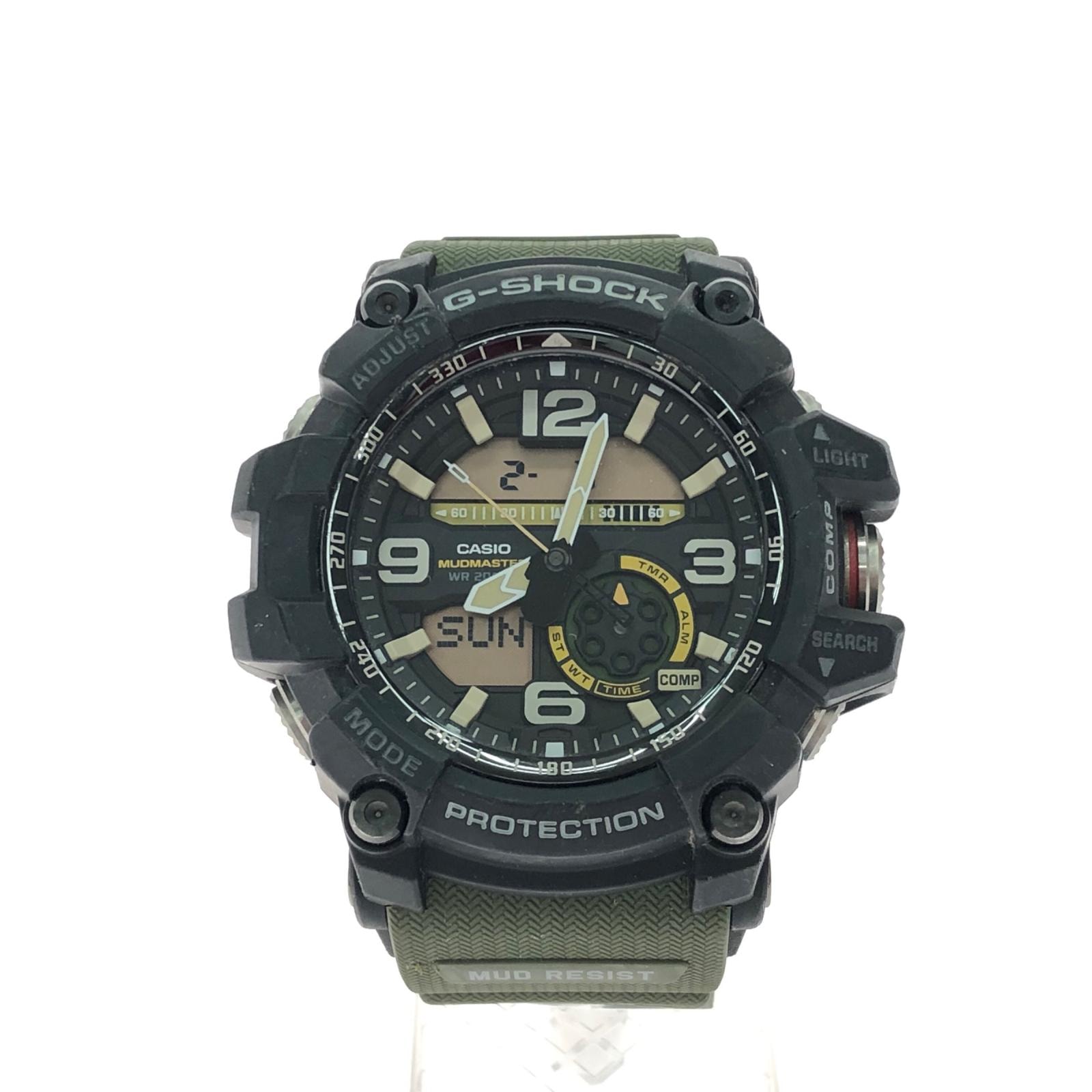 CASIO カシオ メンズ腕時計 クオーツ デジアナウォッチ G-SHOCK MASTER OF G MUDMASTER GG-1000-1A3JF