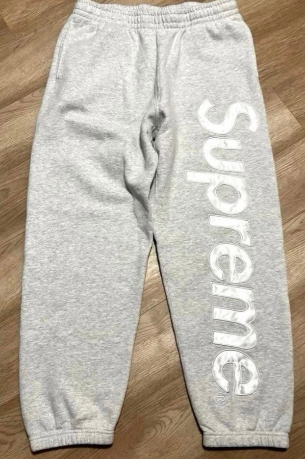 Supreme Satin Applique Sweatpant (26SS) 