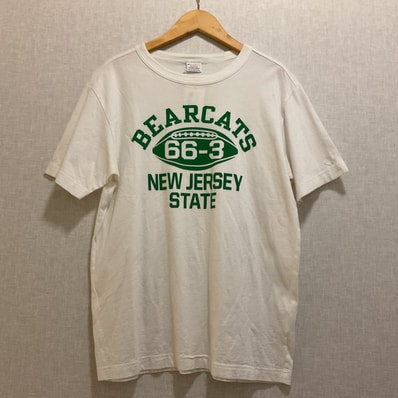 Champion 【チャンピオン】 半袖 Tシャツ ホワイト グリーン M