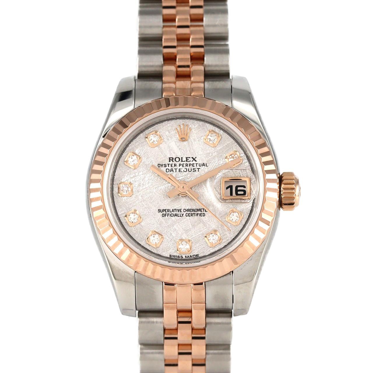 ロレックス デイトジャスト 179171G SSxPG 自動巻 ランダム番