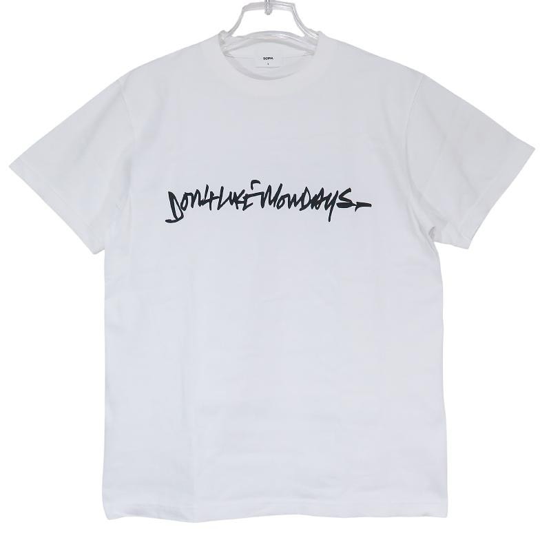 SOPHNET. ソフネット GALLERY SOPH. YOICHIRO UCHIDA DLM TEE GS-242002 ギャラリー ソフ 内田洋一朗 DON'T LIKE MONDAYS Tシャツ ホワイト ショートスリーブ 半袖 白 サイズS