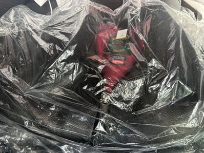 Supreme x Schott Shearling Collar Bomber Jacket "Black"