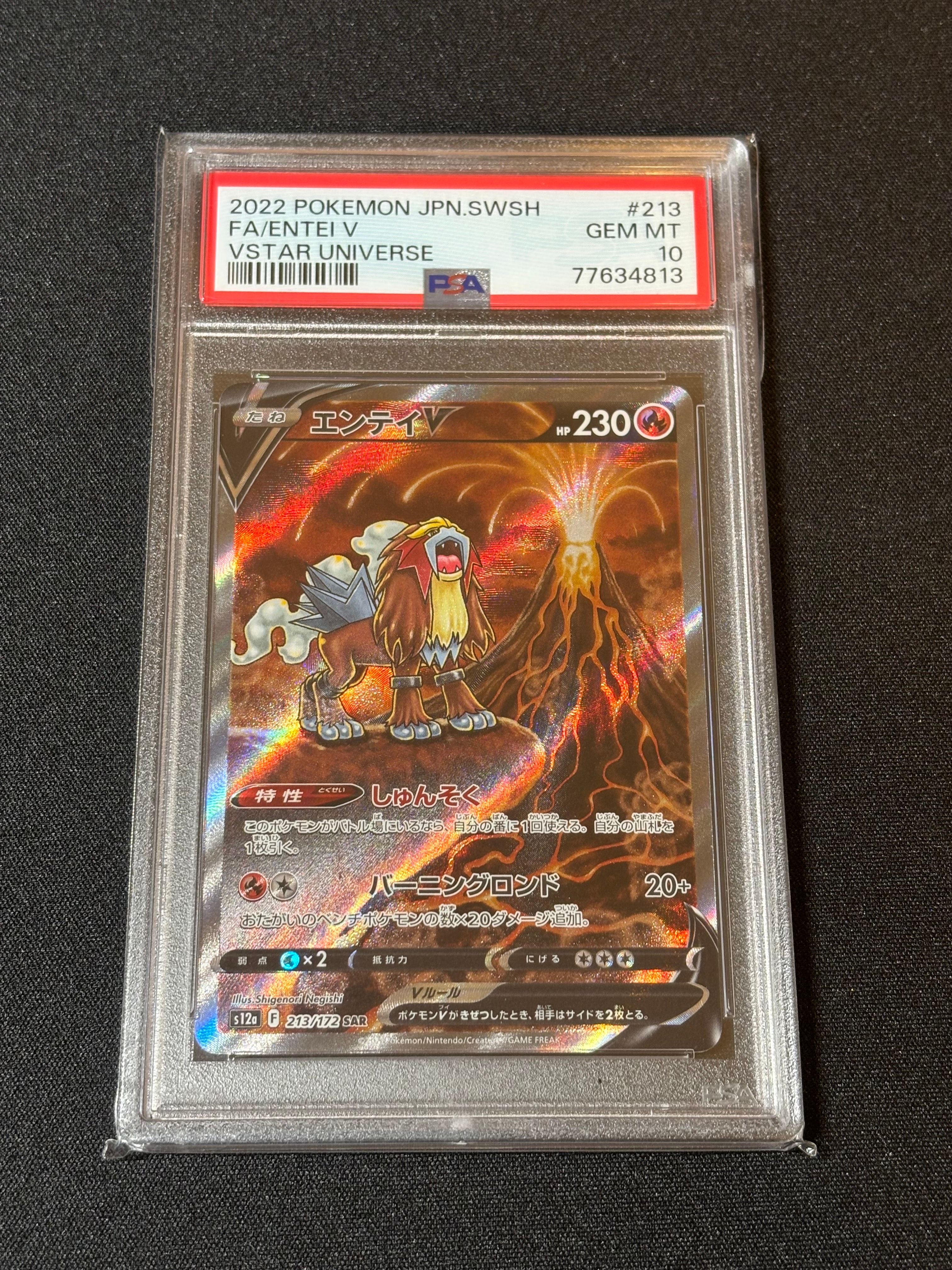 エンテイV SAR[s12a 213/172](ハイクラスパック「VSTARユニバース」)