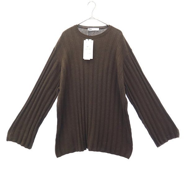 未使用 ZARA 長袖 ウールブレンド ニット