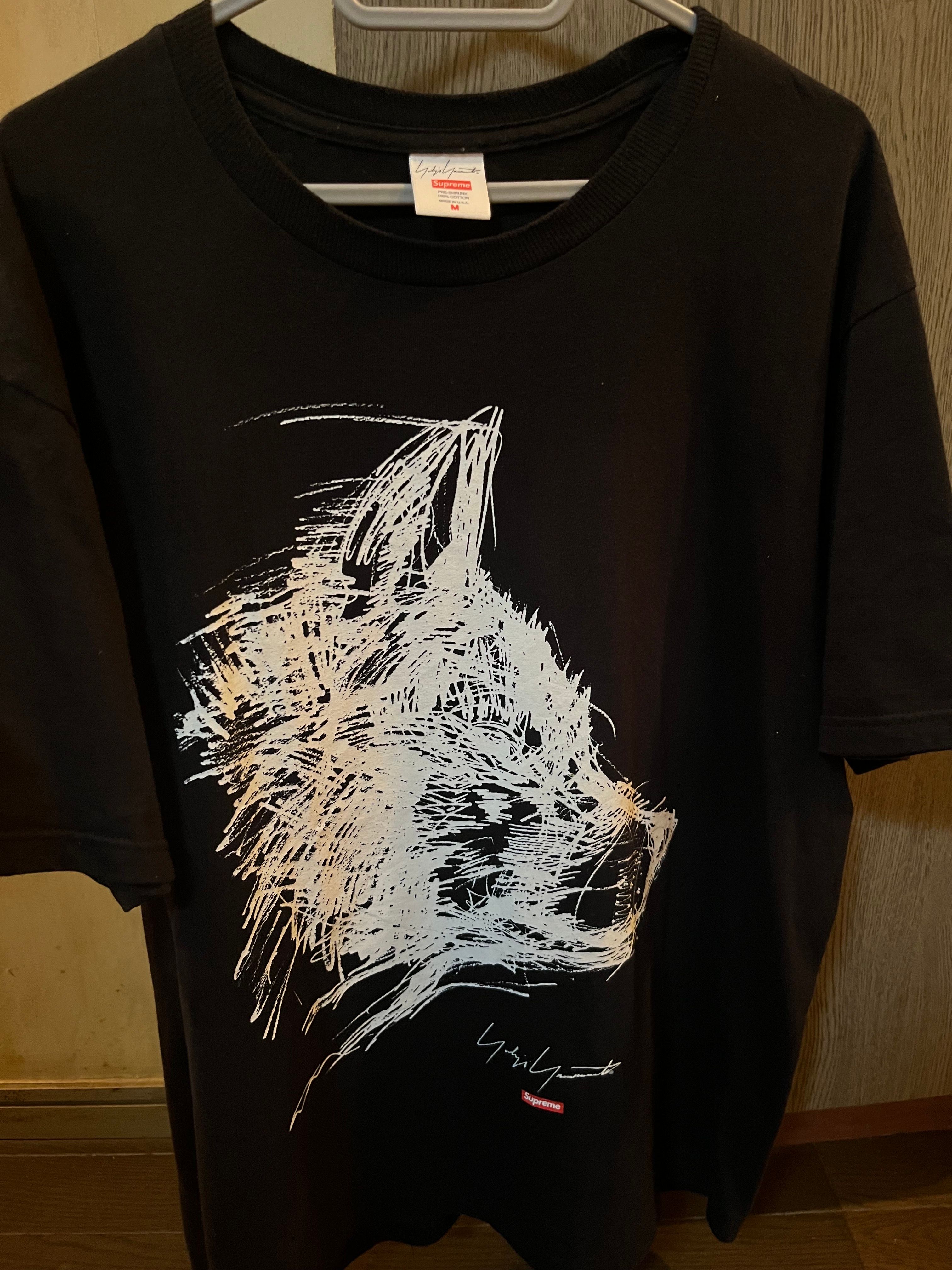 Supreme / Yohji Yamamoto® Scribble Wolf Tee 