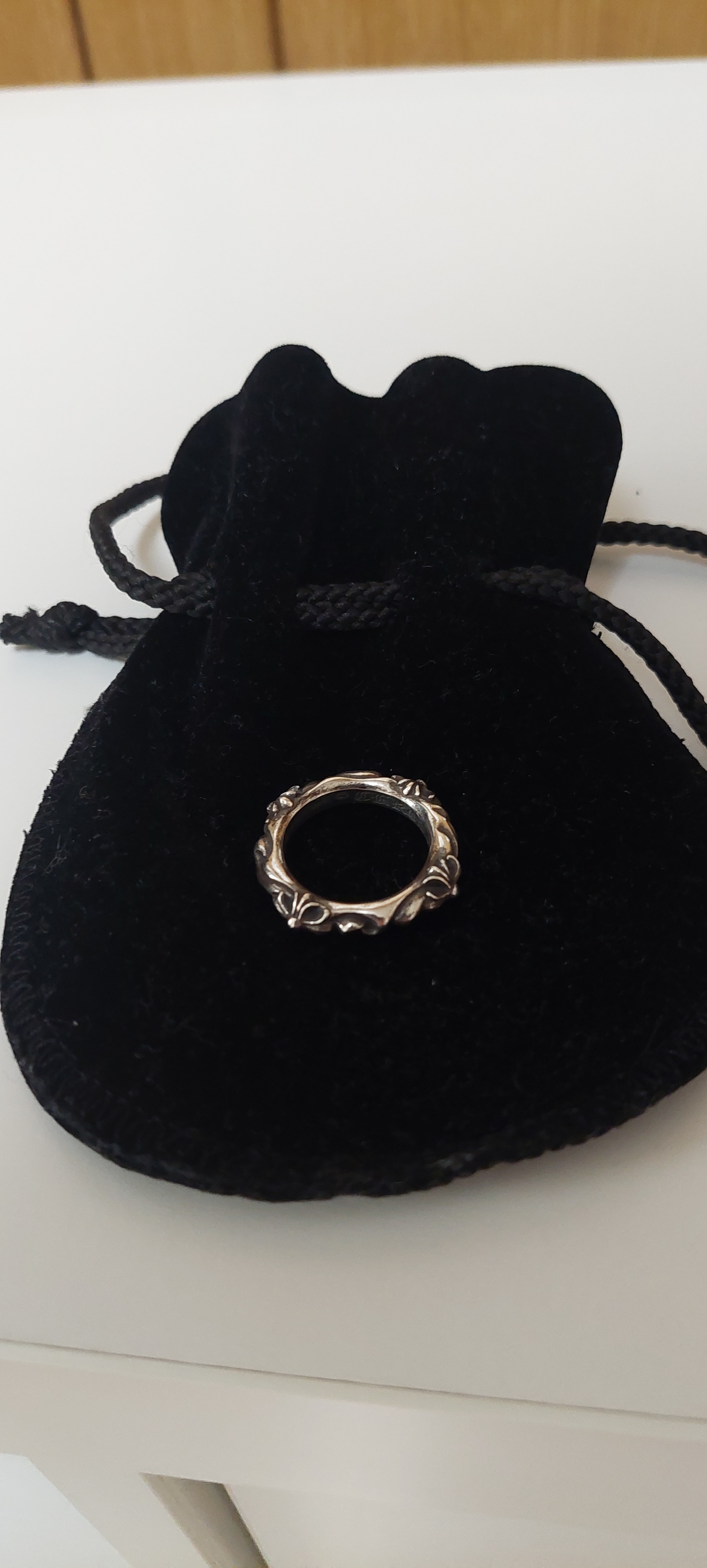 Chrome Hearts SBT Band Ring "Silver"