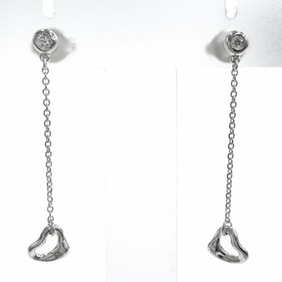 極美品 ティファニー ピアス バイザヤード シルバー レディース