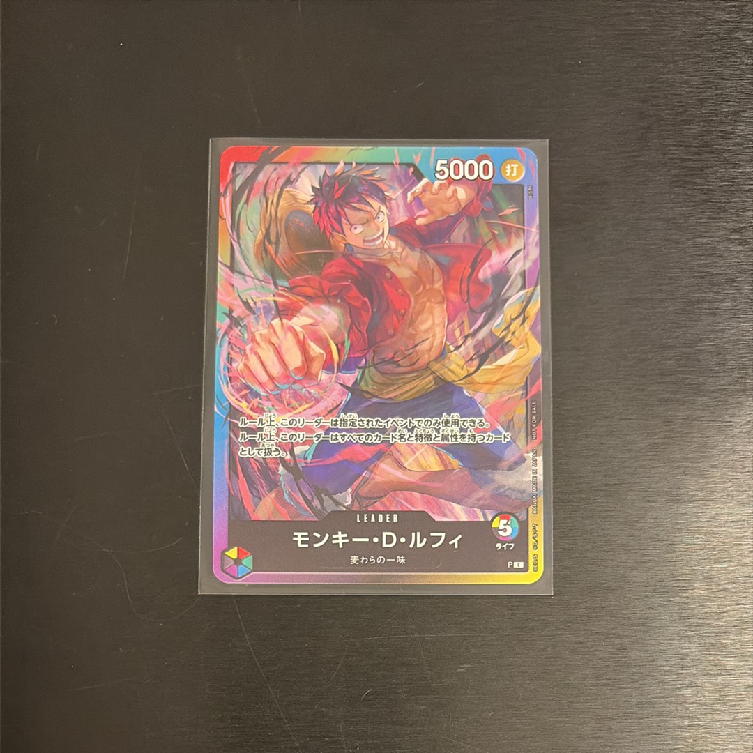 PSA10】モンキー・D・ルフィ SR-P (サインルフィ) [ST01-012