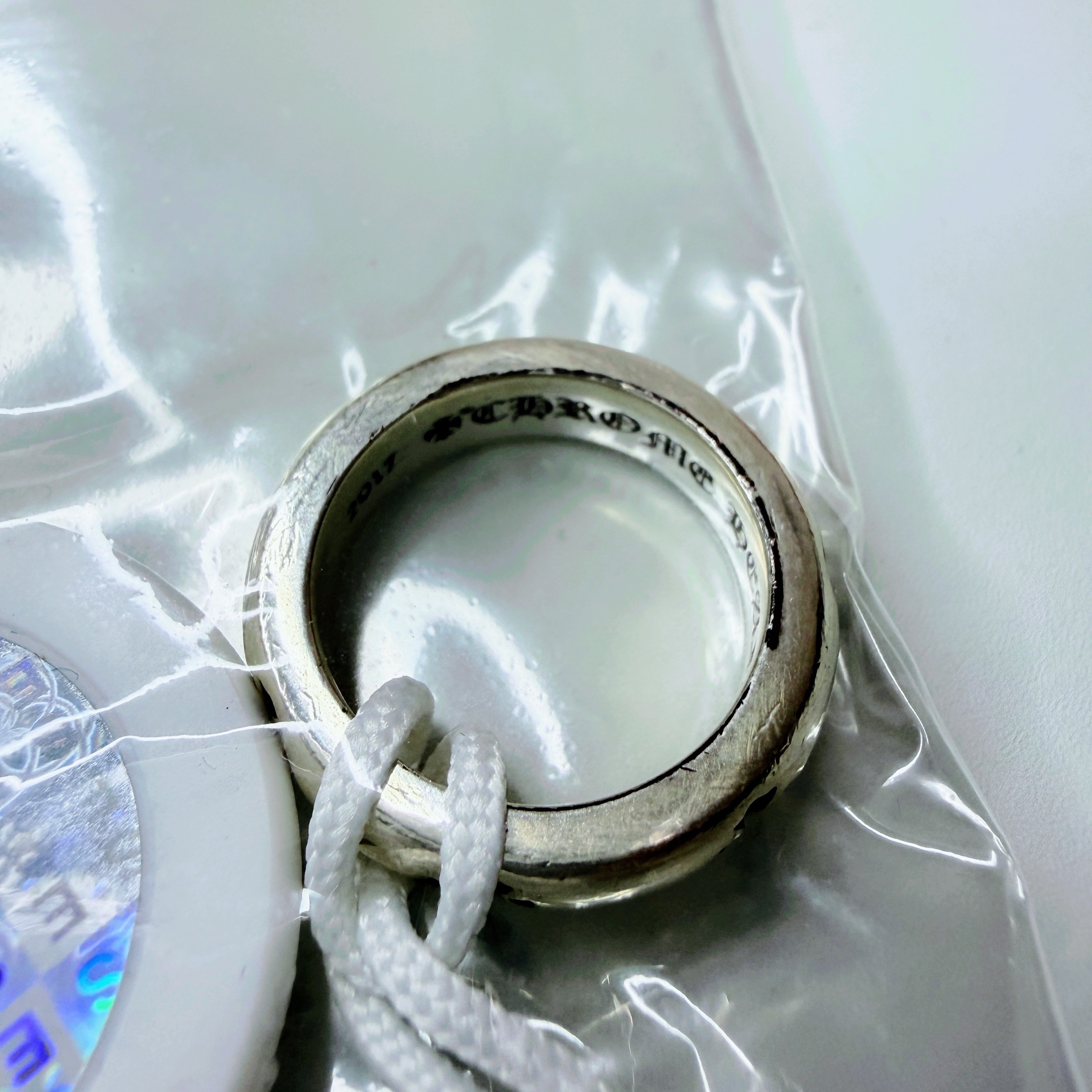 Chrome Hearts Negative CH Plus Ring "Silver"