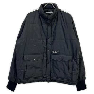 ネイバーフッド 222TSNH-JKM07 22AW ブラック TRACKER JK . NY スリーブライントラッカージャケット L