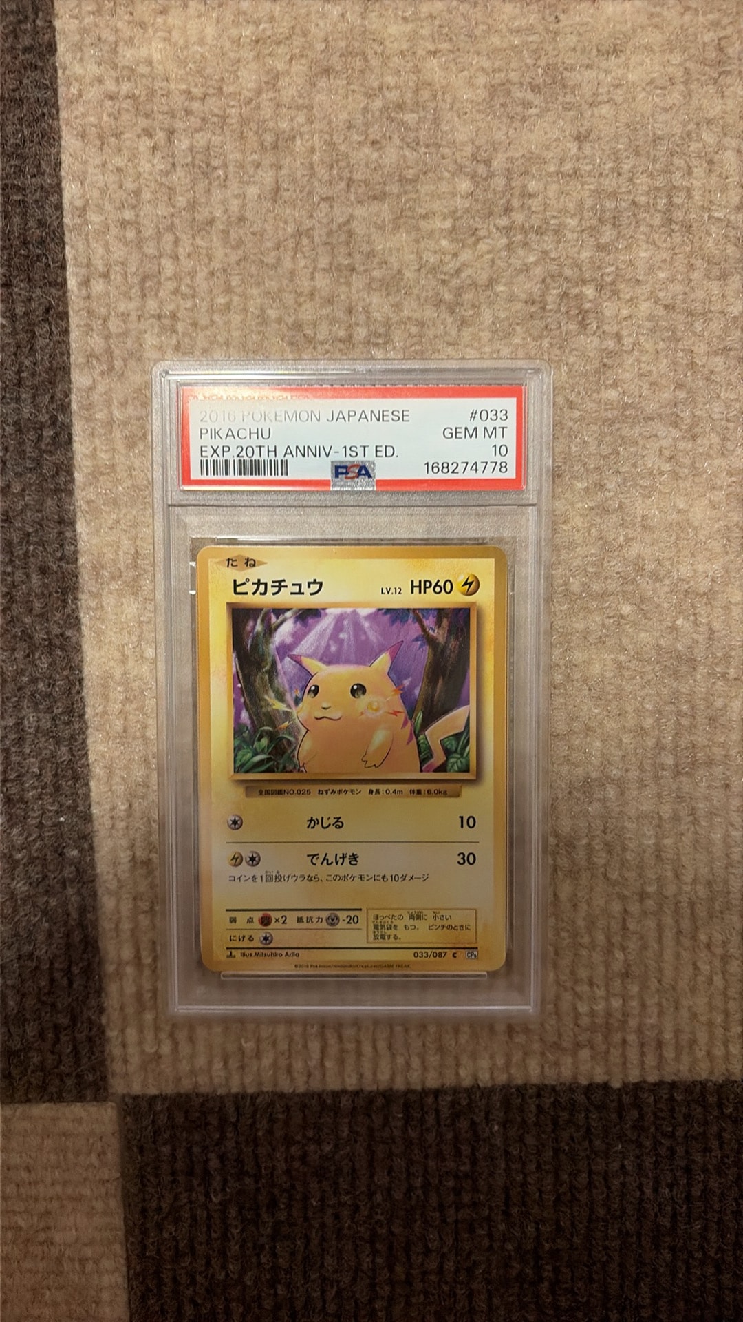 ピカチュウ C :1ED [CP6 033/087](コンセプトパック