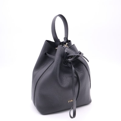 美品 Furla フルラ レザー コスタンザ ハンドバッグ BLE3CSZ 2wayハンドバッグ ブラック レザー レディース