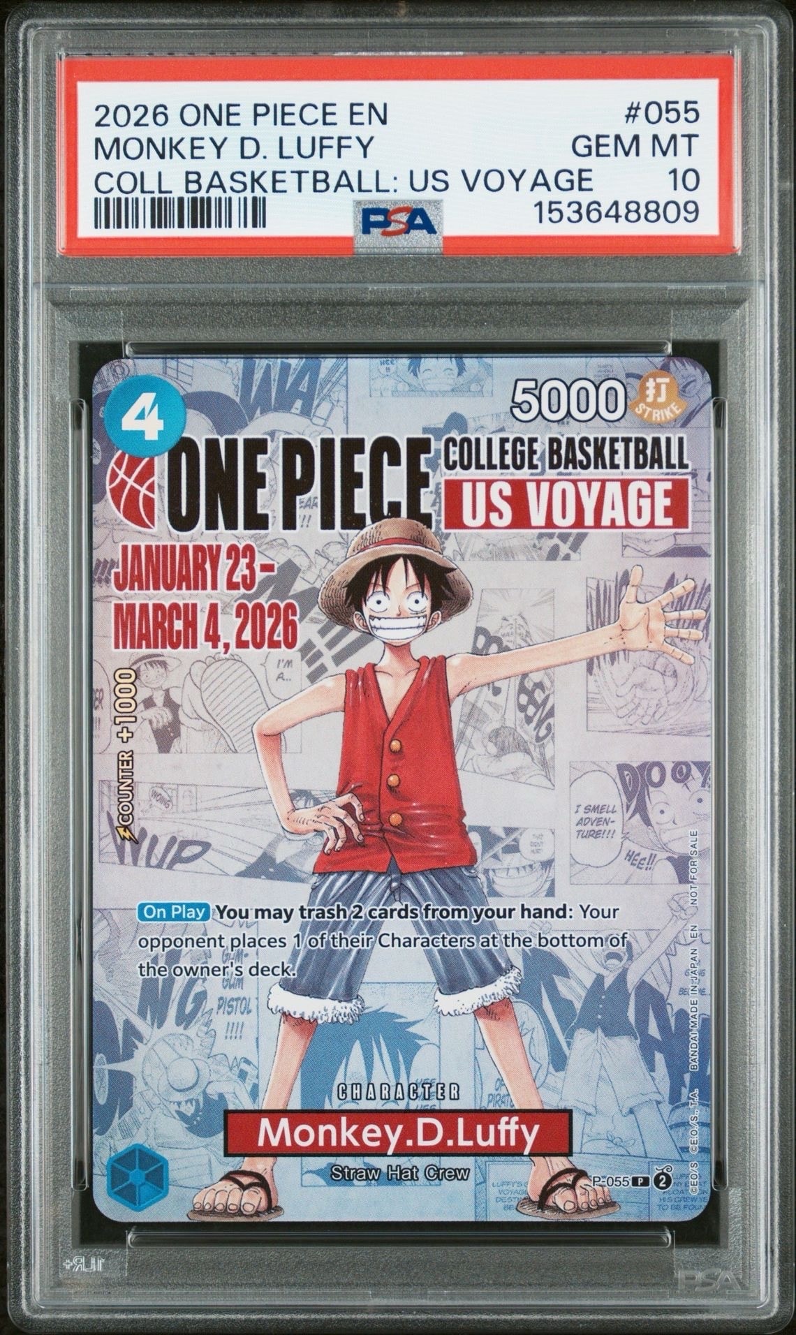 モンキー・D・ルフィ P [P-041] (BANDAI CARD GAMES Fest23-24 World