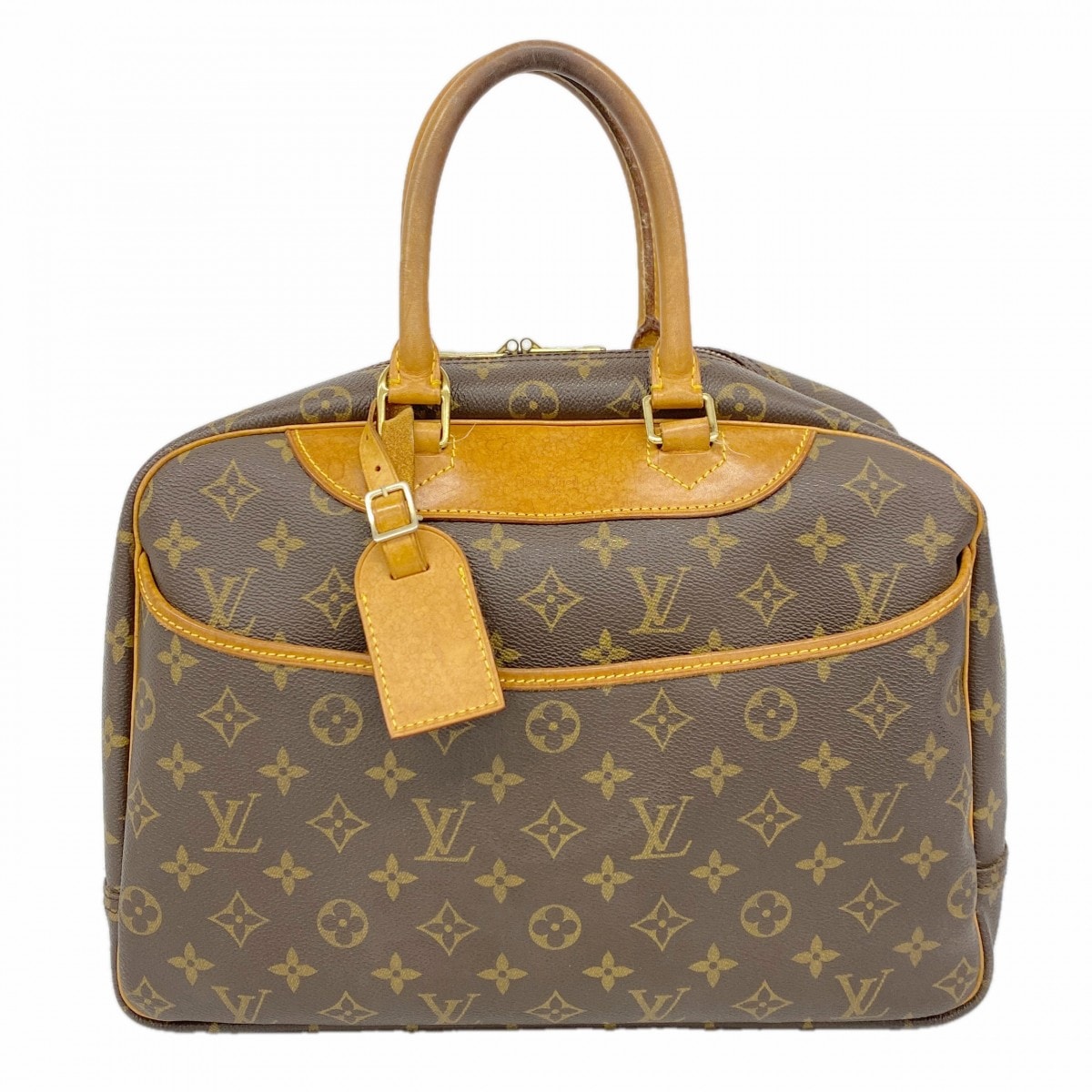 ★最終価格【6ce6289】ルイヴィトン ハンドバッグ モノグラム ドーヴィル M47270 ブラウン【中古】レディース