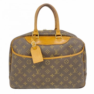 ★最終価格【6ce6289】ルイヴィトン ハンドバッグ モノグラム ドーヴィル M47270 ブラウン【中古】レディース