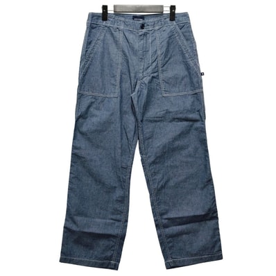 DESCENDANT ディセンダント 25SS BAKER CHAMBRAY TROUSERS パンツ インディゴ サイズ2 正規品 / 51113