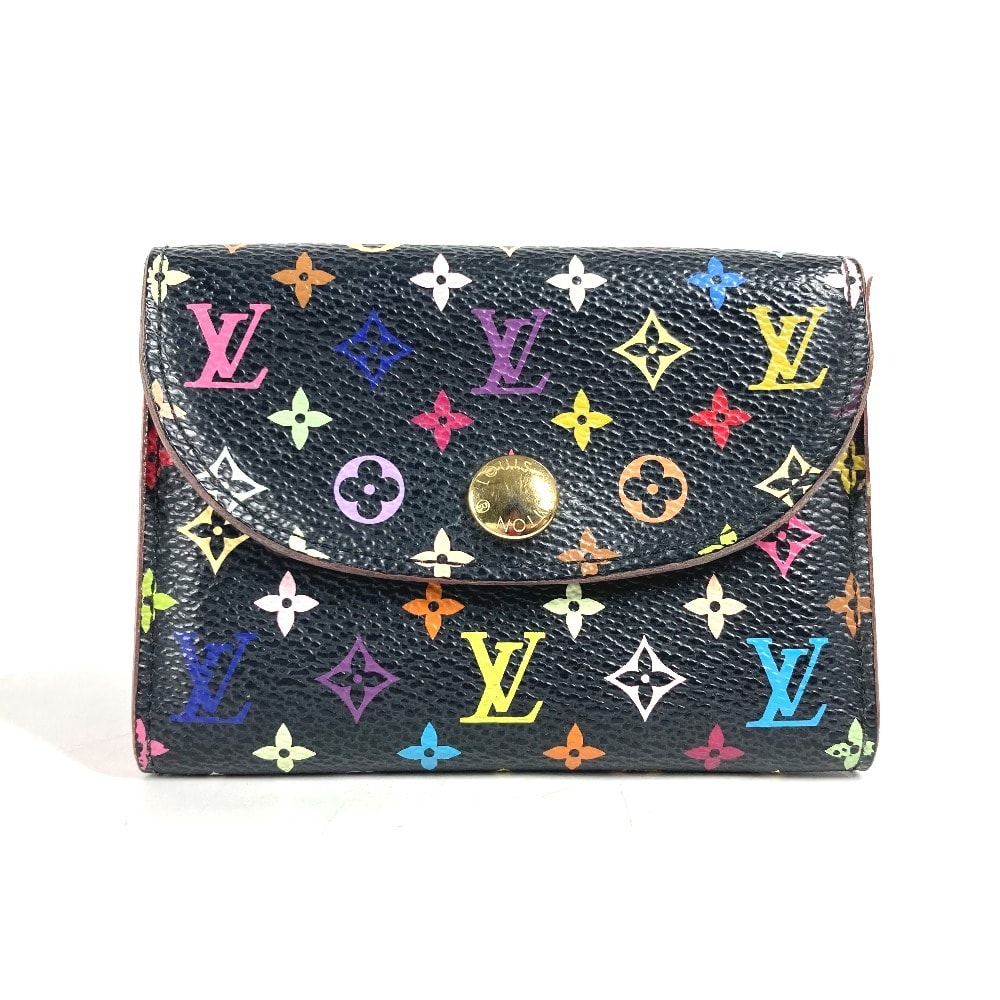 ルイヴィトン LOUIS VUITTON アンヴェロップ カルト ドゥ ヴィジット M66558 モノグラムマルチカラー 名刺入れ パスケース コインケース カードケース モノグラムマルチカラーキャンバス ノワール マルチカラー