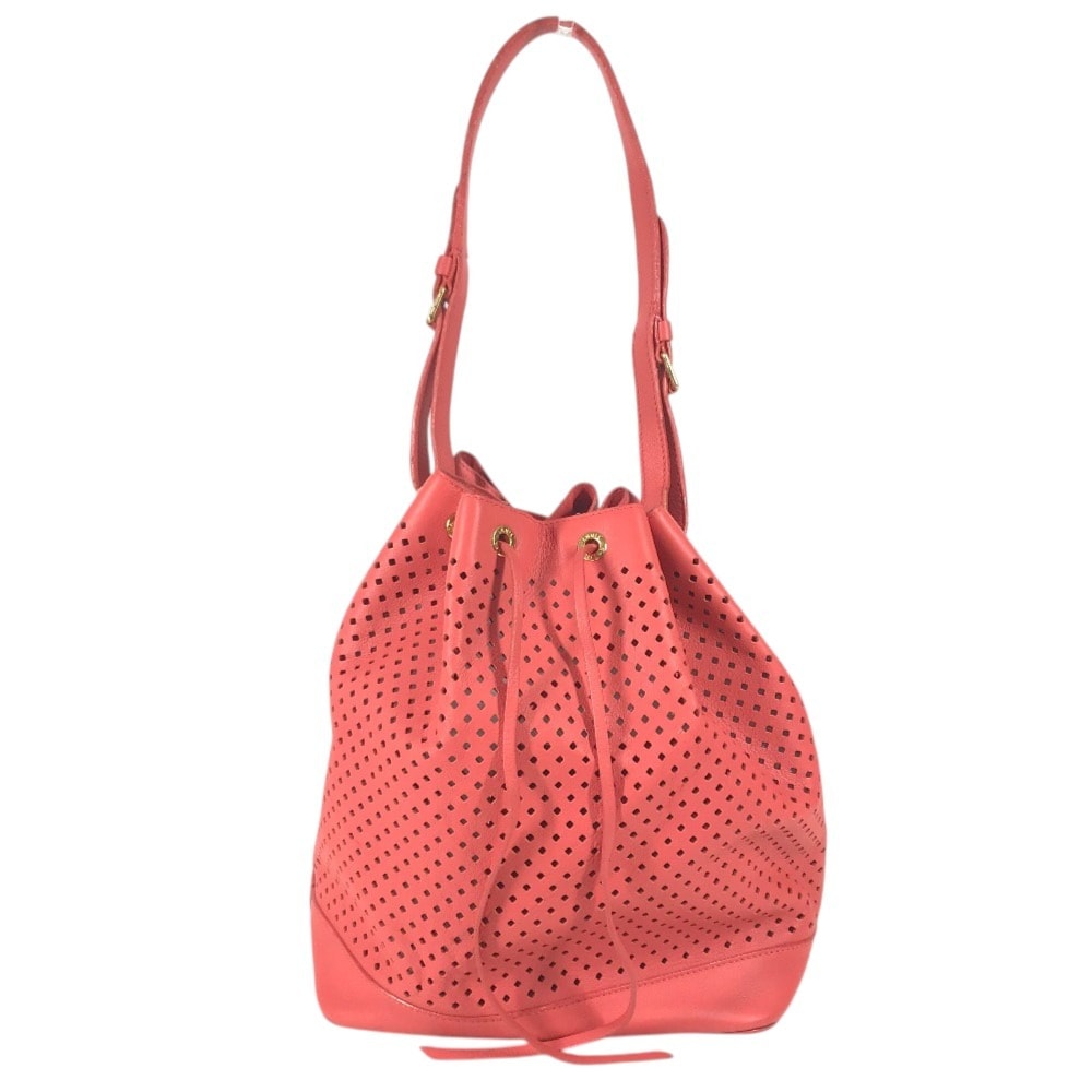 ルイヴィトン LOUIS VUITTON フローレ ノエ M94074  クルーズコレクション2012 ソフィアコッポラ カバン 肩掛け パンチング 巾着バッグ ポーチ付き ショルダーバッグ レザー コライユ ピンク
