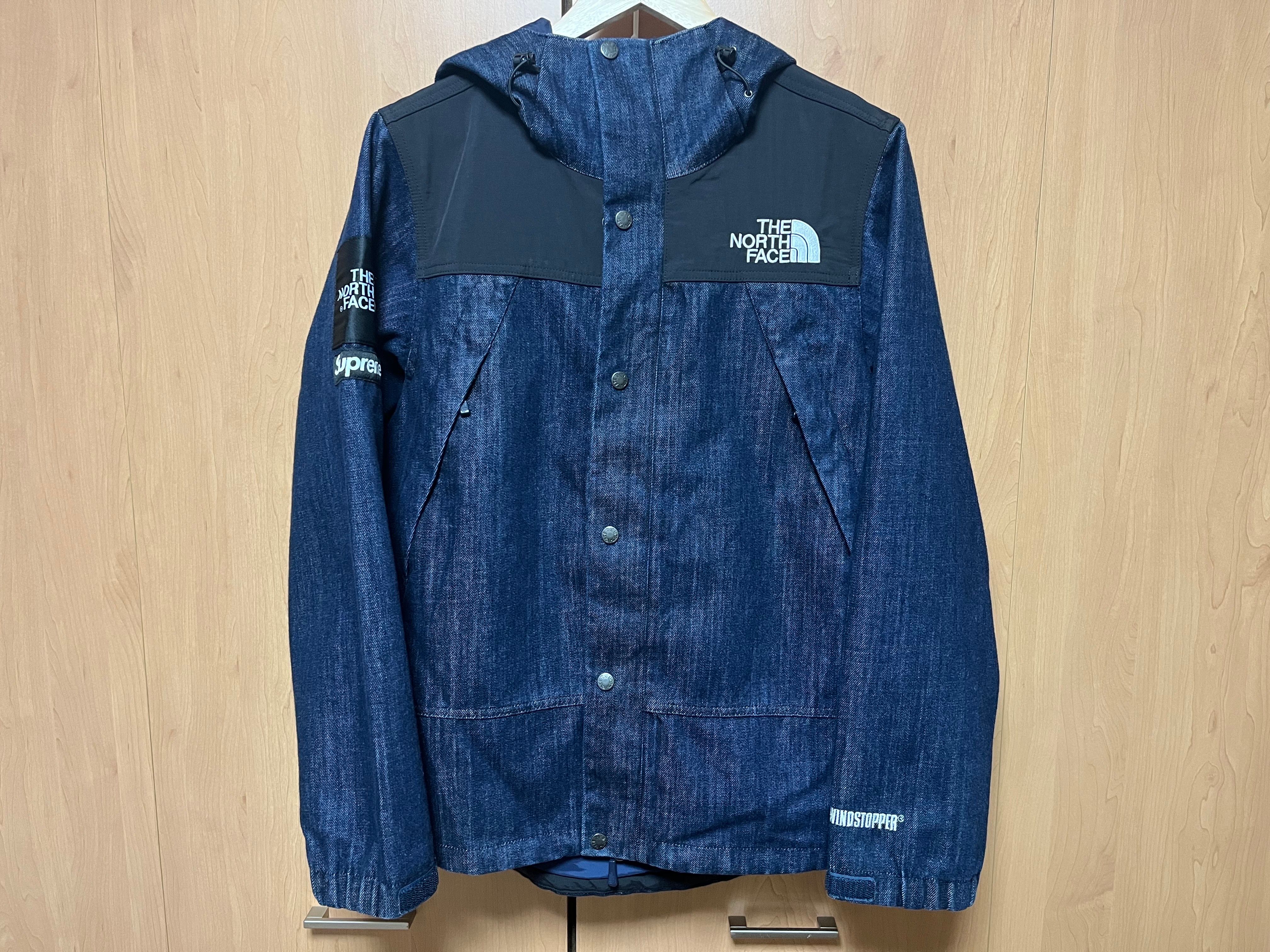 Supreme The North Face Denim Dot Shot Jacket "Denim"