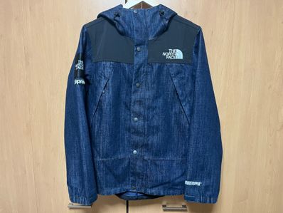 Supreme The North Face Denim Dot Shot Jacket "Denim"