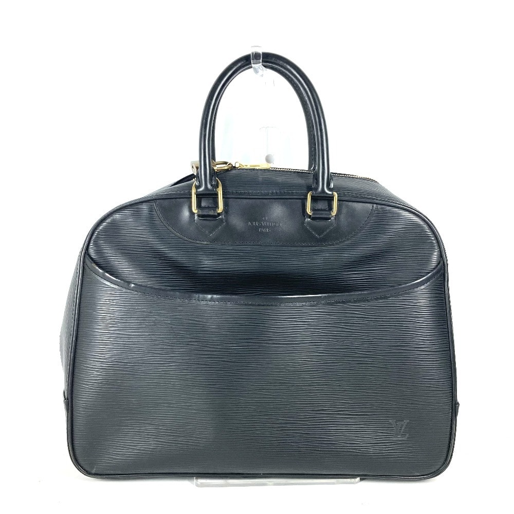 ルイヴィトン LOUIS VUITTON ドーヴィル エピ スペシャルオーダー カバン トートバッグ ハンドバッグ エピレザー ノワール ブラック