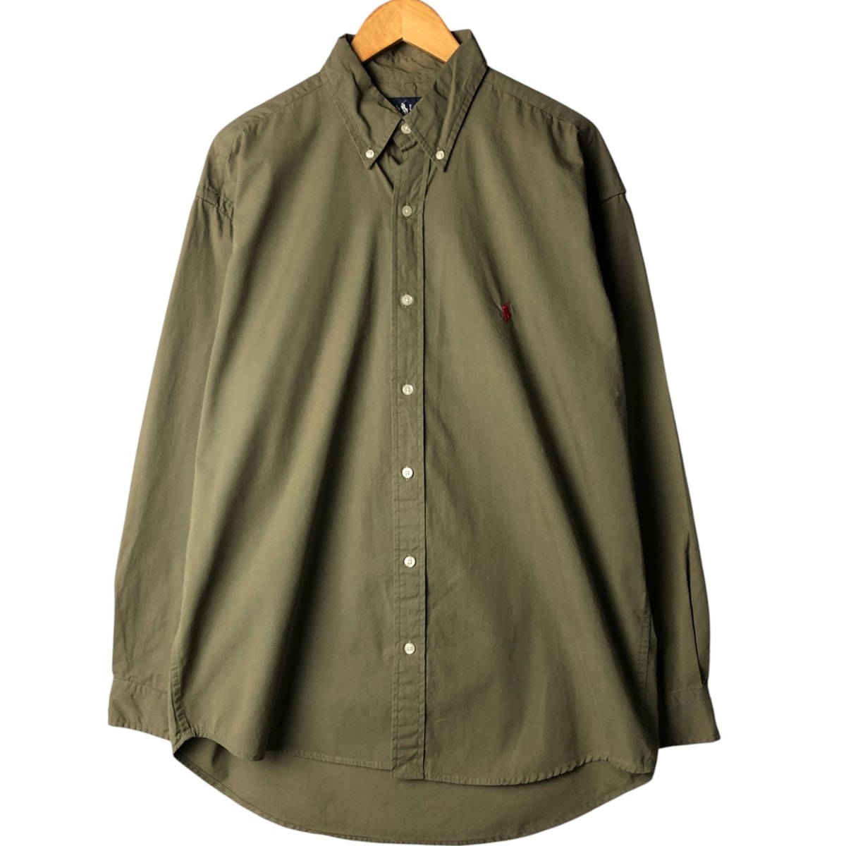 古着 ラルフローレン Ralph Lauren BLAKE 長袖 ボタンダウンシャツ メンズXL相当/eaa578658
