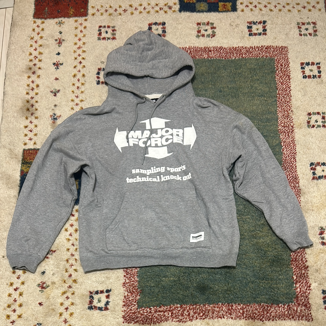 NEIGHBORHOOD x MAJOR FORCE Sweatparka LS "Gray"