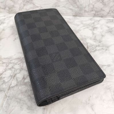 Louis Vuitton Brazza Wallet Damier Graphite