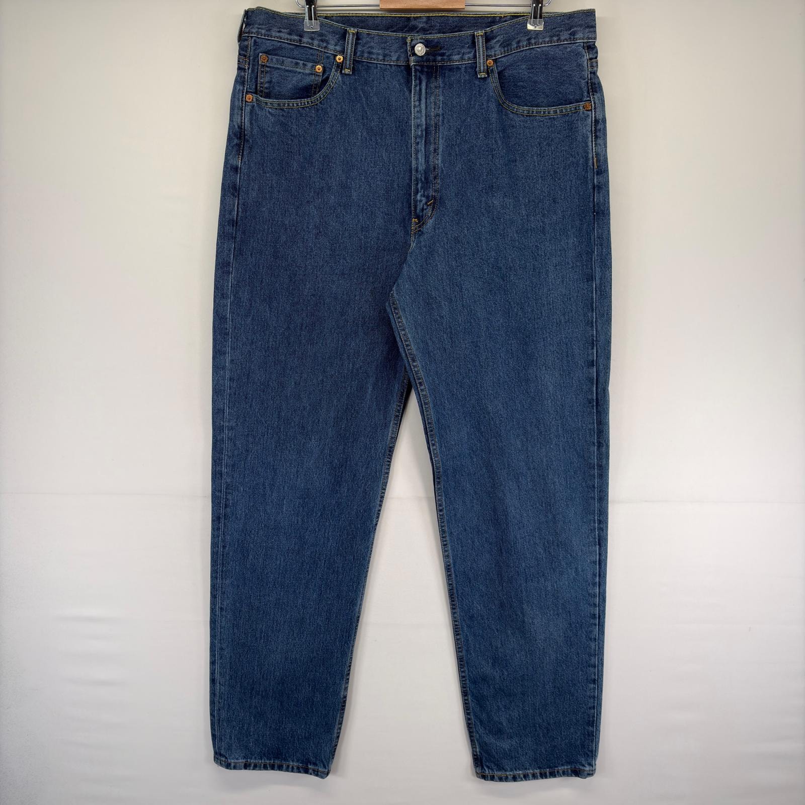 古着 リーバイス Levi's デニム パンツ 560 5ポケット テーパード ジップフライ ジーンズ ジーパン w40 L38  ブルー系 メンズ