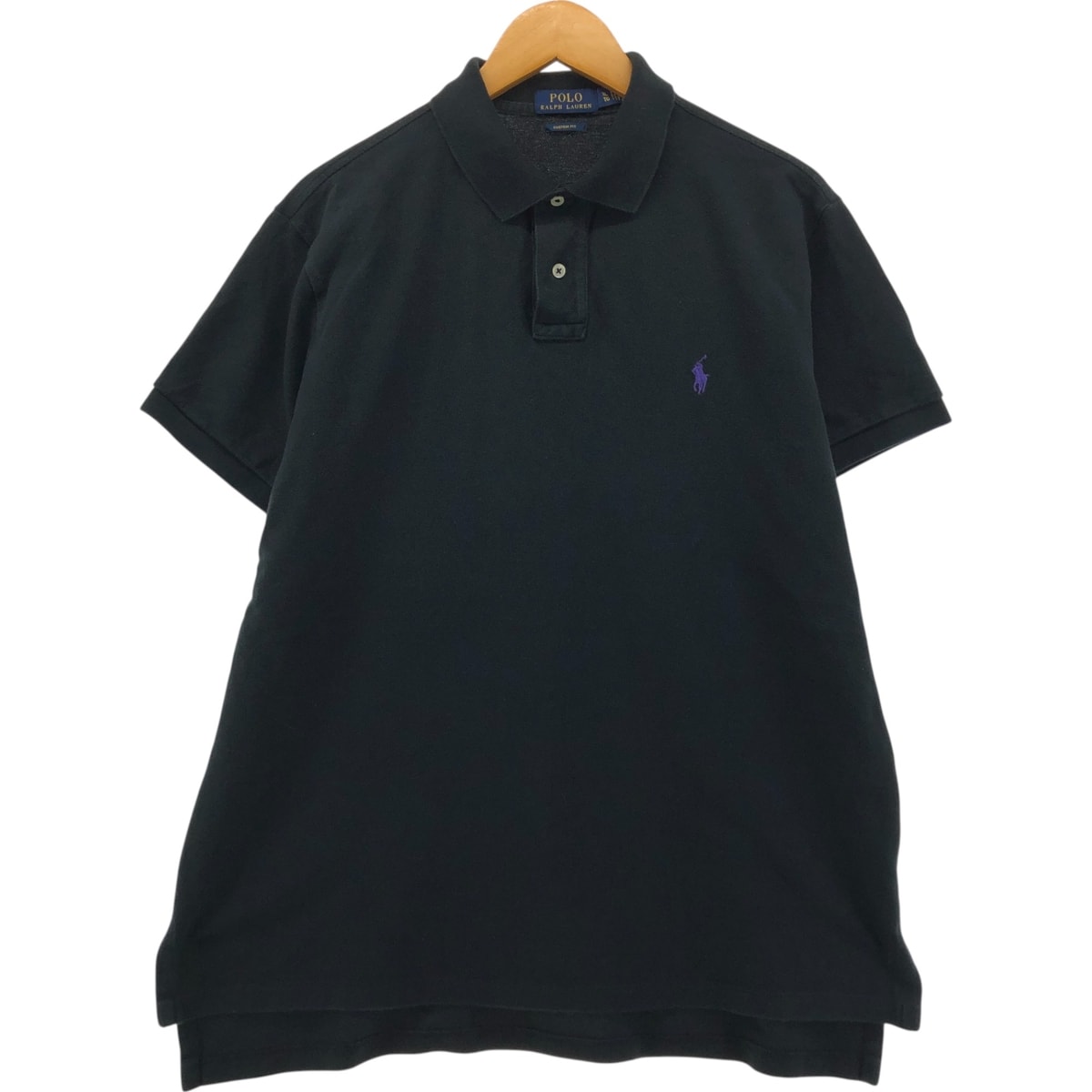 古着 ラルフローレン Ralph Lauren POLO RALPH LAUREN CUSTOM FIT 半袖 ポロシャツ メンズXL相当/eaa551356
