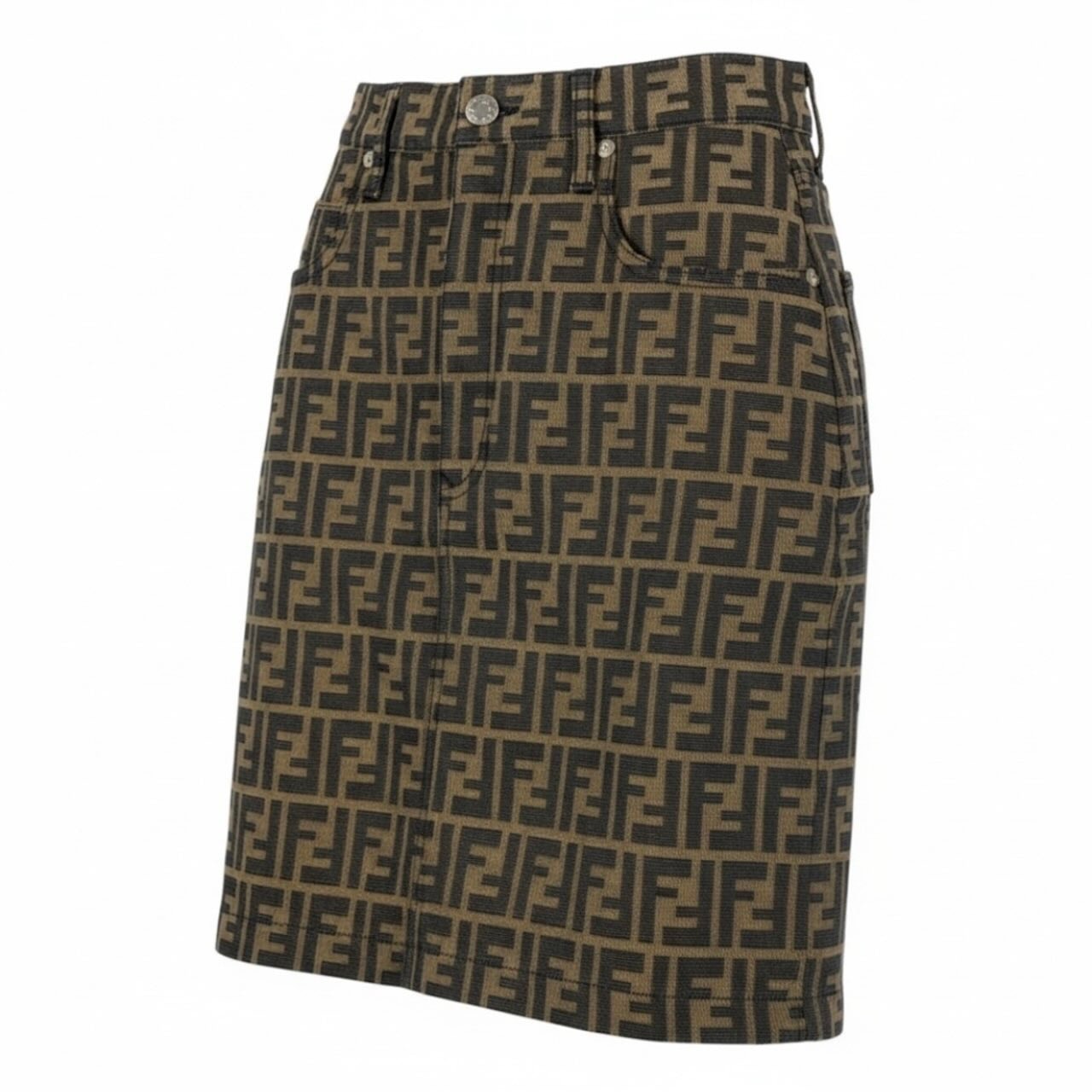 B (目立った傷や汚れなし)】美品 FENDI フェンディ タイトミニスカート