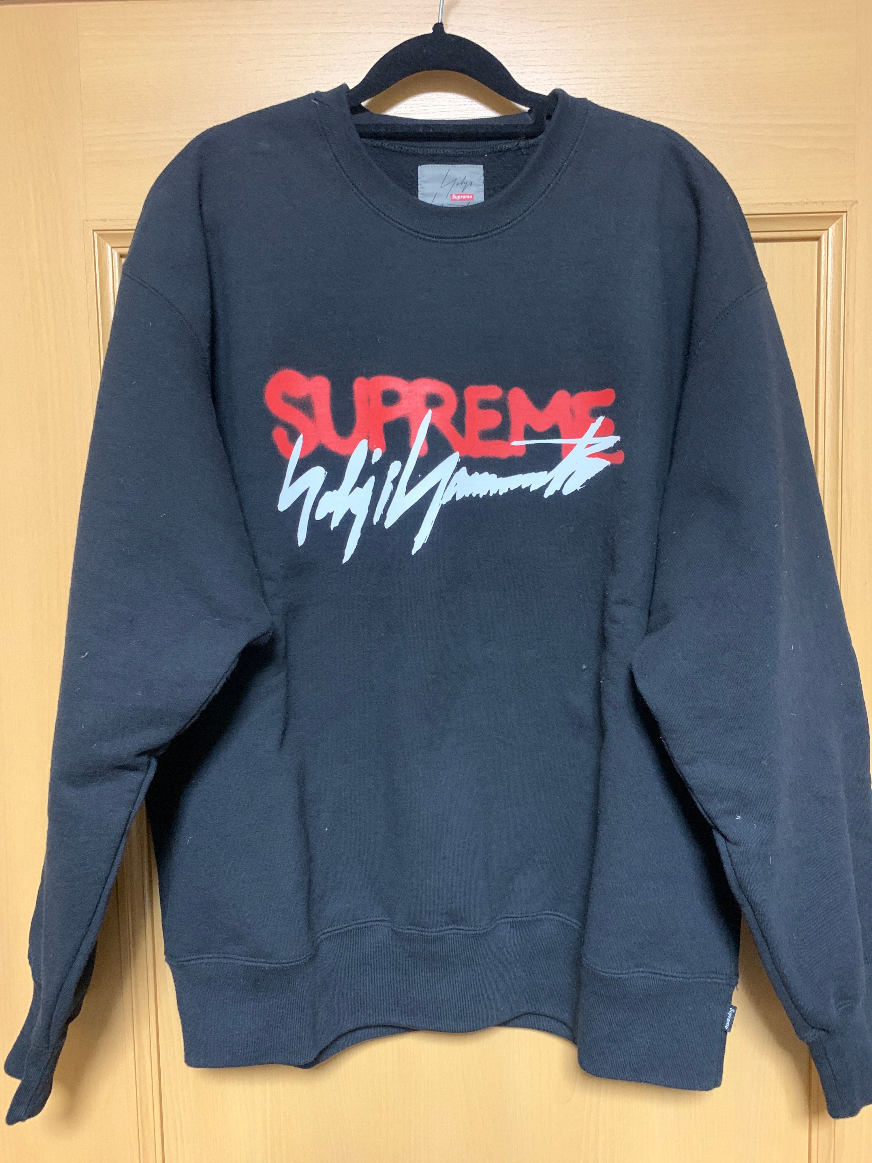 Supreme x Yohji Yamamoto Crewneck "Black"