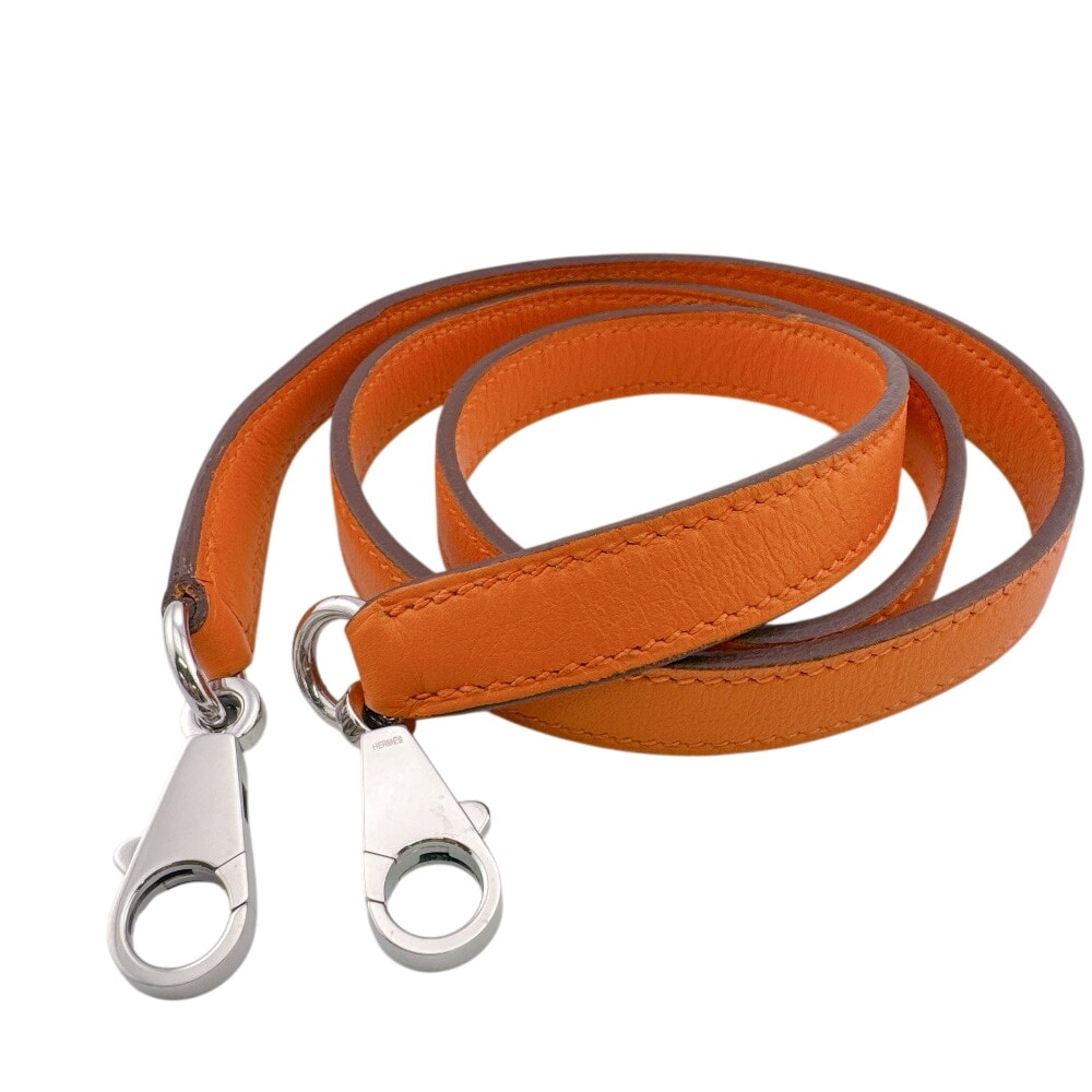エルメス HERMES ショルダーストラップ オレンジ