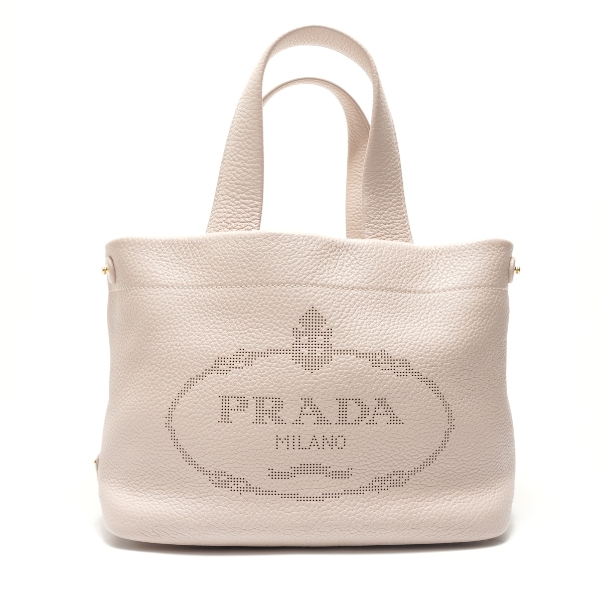 プラダ PRADA ヴィッテロダイノ ミニトート ハンドバッグ【中古】
