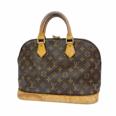 【6de5528-h】ルイヴィトン ハンドバッグ モノグラム アルマ M51130 ブラウン【中古】レディース