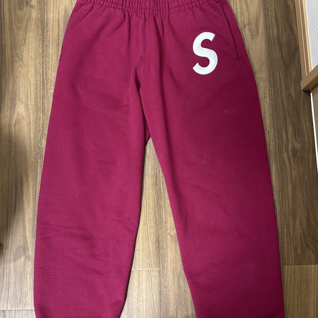 Supreme S Logo Sweatpant (25FW) "Raspberry"