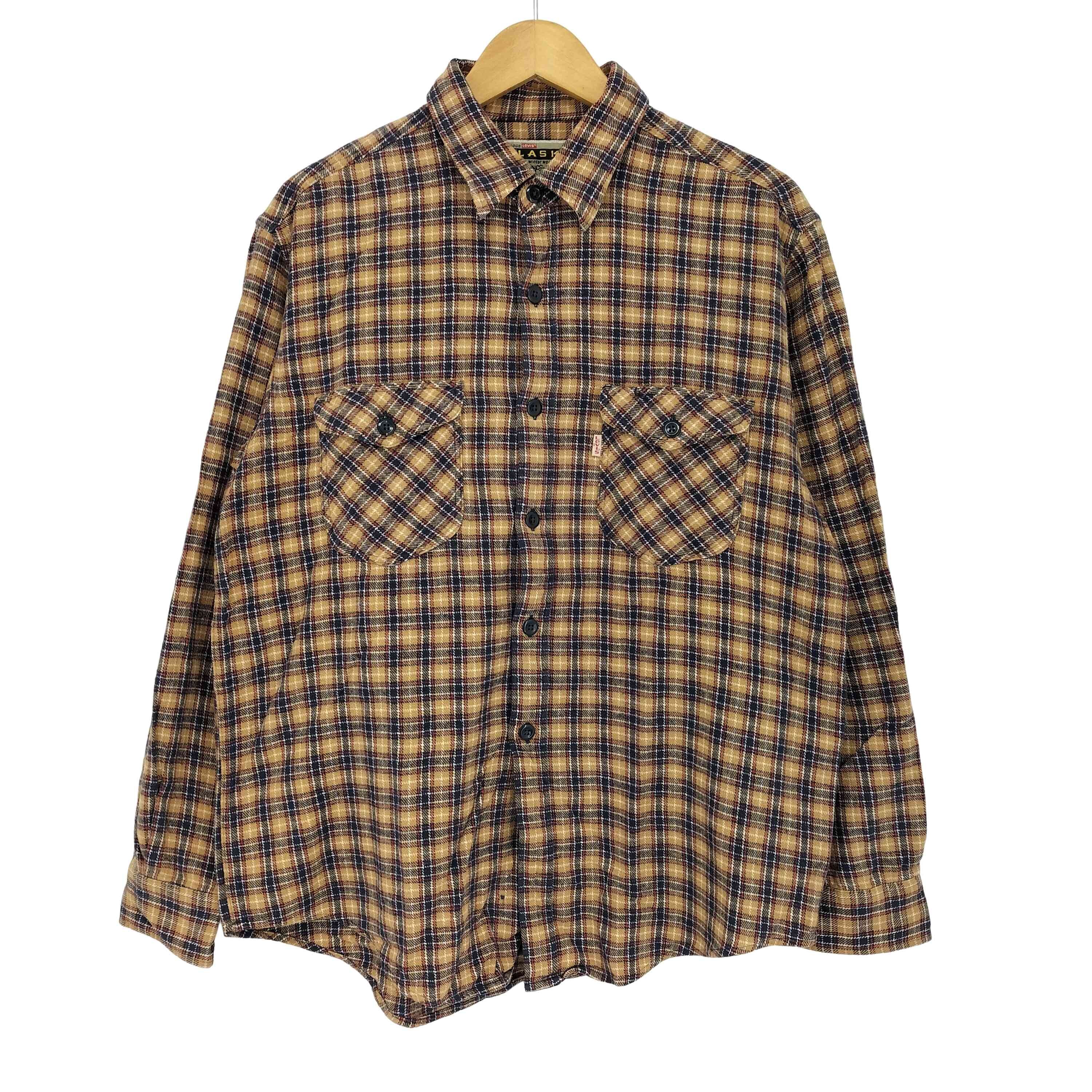 ALASKA L/Sチェックネルシャツ【1140104844250】