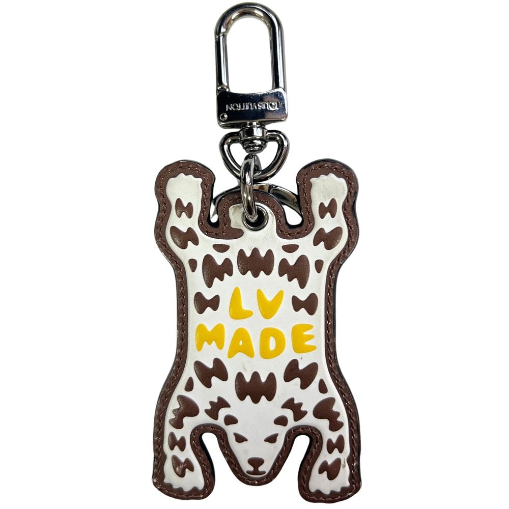 LOUIS VUITTON ルイ・ヴィトン MP2714 NIGO コラボ ポルト クレ LVメイド ベア キーホルダー 41291